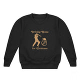 Driving Home Christmas Cricket Kids' Sweatshirt