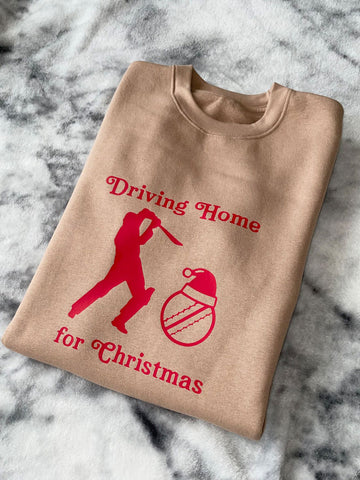 Driving Home Christmas Cricket Kids' Sweatshirt