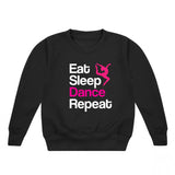 Eat Sleep Dance Repeat Kids' Sweatshirt