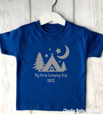 My First Camping Trip Kids' T-Shirt