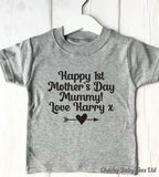 Personalised First Mother's Day Baby T Shirt