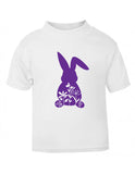 Floral Bunny Girls' Easter T-Shirt