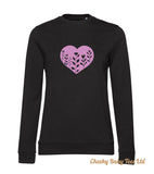 Floral Heart Women's Sweatshirt