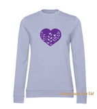 Floral Heart Women's Sweatshirt