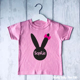 Personalised Girls' Bunny T Shirt