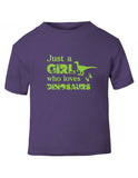 Just a Girl Who Loves Dinosaurs T-Shirt