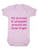 Grandad Wrapped around my Finger Babygrow