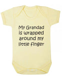 Grandad Wrapped around my Finger Babygrow