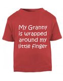 Granny Wrapped around my Finger Baby T Shirt
