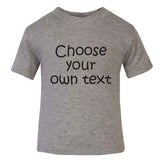 Personalised Text Baby T Shirt