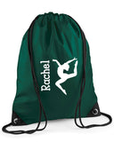 Personalised Gymnastics Drawstring Bag