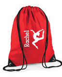 Personalised Gymnastics Drawstring Bag