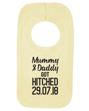 Mummy & Daddy Got Hitched Baby Bib