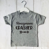 Honeymoon Crasher Baby T Shirt