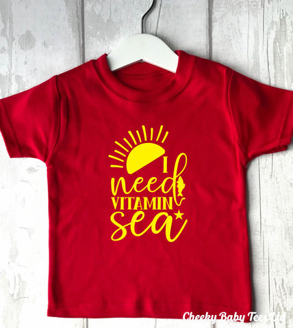 I Need Vitamin Sea Kids' T Shirt