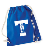 Personalised Initial PE Gym Bag