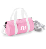 Personalised Initials Mini Barrel Bag