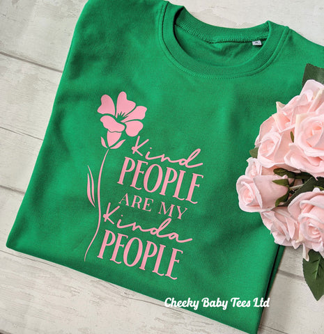 Kind People Ladies' Sweatshirt