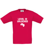 Level Unlocked Any Age Kids' Birthday T-Shirt