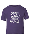 Life Without Goals Kids' Football T Shirt