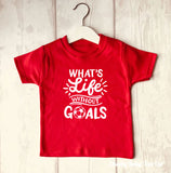 Life Without Goals Kids' Football T Shirt