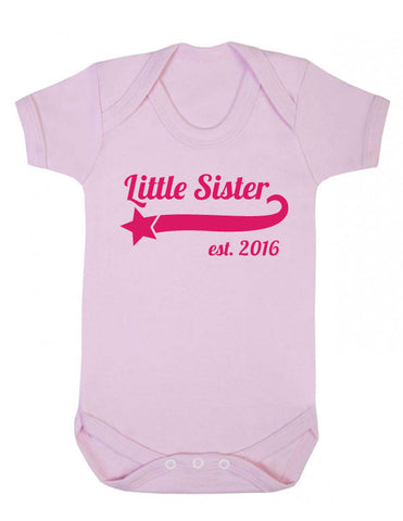 Little Sister Baby Bodysuit