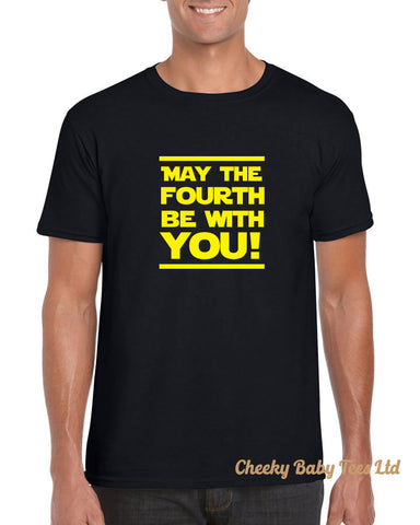 May the Fourth Be With You Men's T Shirt