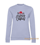 Meowy Christmas Cat Ladies' Sweatshirt