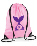 Personalised Initials Mermaid Swimming Bag
