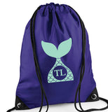 Personalised Initials Mermaid Swimming Bag