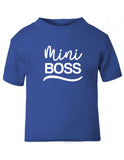 Mini Boss Funny Baby T-Shirt