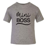 Mini Boss Funny Baby T-Shirt