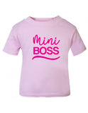 Mini Boss Funny Baby T-Shirt