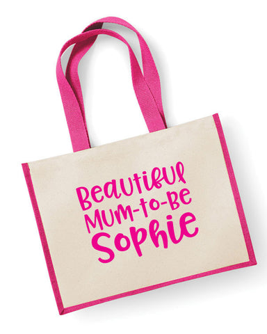 Mum To Be Personalised Tote Bag