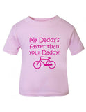 My Daddy's Faster Cycling T-Shirt