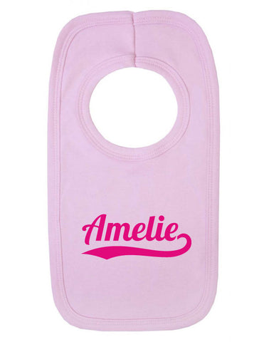 Personalised Name Baby Bib