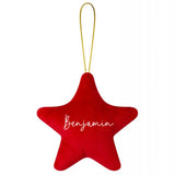 Personalised Name Star Xmas Decoration