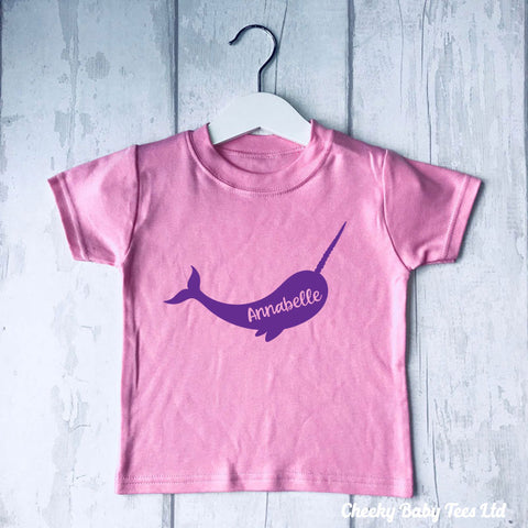 Narwhal Personalised T Shirt