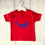 Narwhal Personalised T Shirt