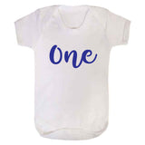 First Birthday One Baby Grow