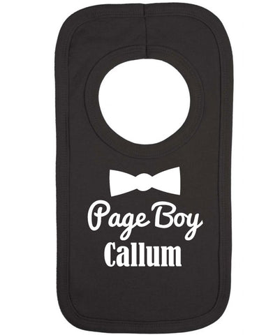 Personalised Page Baby Bib