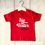 Personalised Big Sister T-Shirt