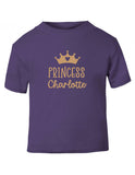 Personalised Princess Baby T Shirt