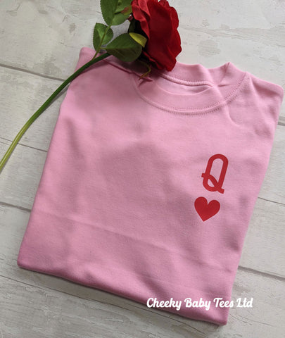 Queen of Hearts Girls' T-Shirt