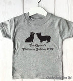 Queen's Corgis Jubilee Baby T-Shirt