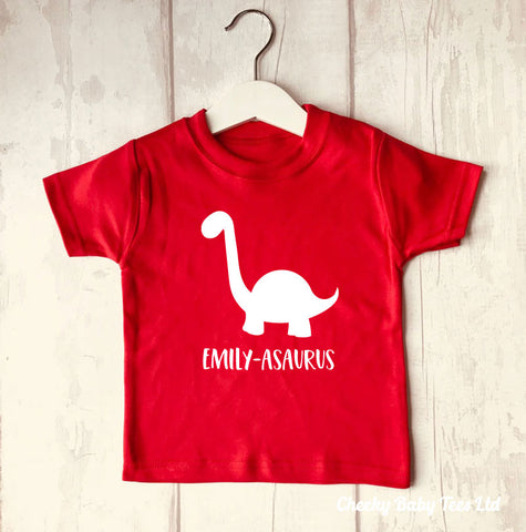 Personalised Dinosaur T Shirt