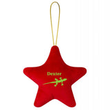 Personalised Gecko Star Xmas Decoration