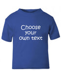 Personalised Text Baby T Shirt
