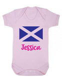 Personalised Scottish Baby Grow