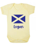 Personalised Scottish Baby Grow